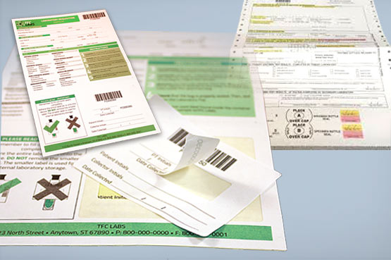 Laser Integrated Label Forms